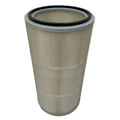 コーティングしたダストフィルターカートリッジ収集器 0.5μ ショットブレーシングマシン